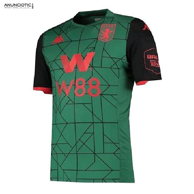 Camisetas de futbol Aston Villa baratas 2019-2020