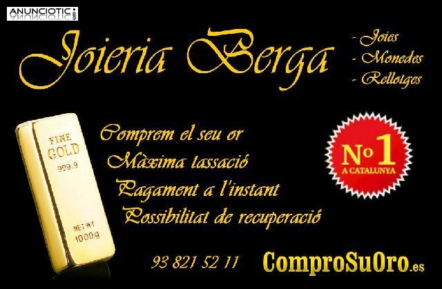 COMPRO ORO en BERGA