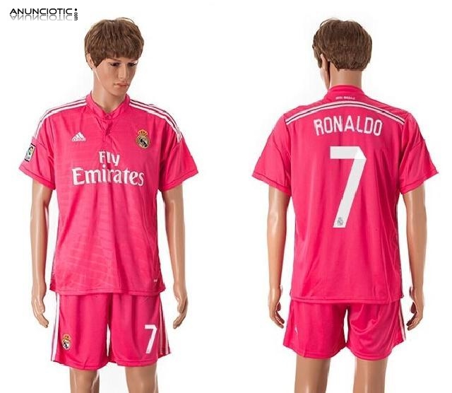 La Liga 2014/15 Real Madrid camiseta de # 7 Ronaldo