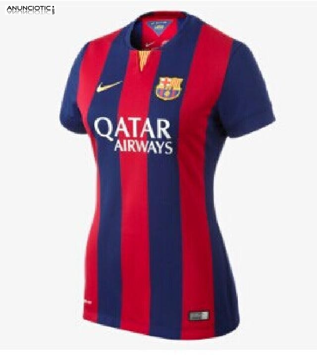 envío libre de la Liga 2014/15 de Barcelona camiseta de local
