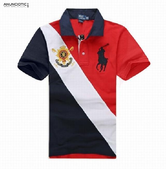 sólo  16 para Hollister.Franklin Marshall.Lacoste.polo t-shirt 