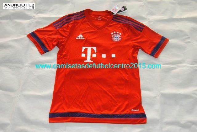 Camiseta Bayern Munich Primera 2015-2016 baratas