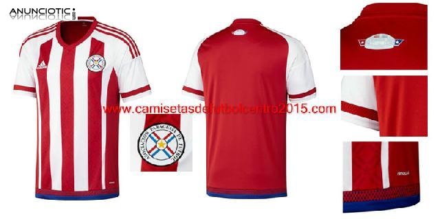Camiseta Paraguay 2015 2016 Primera