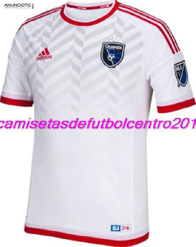 Camisetas Earthquakes baratas Segunda 2015-2016