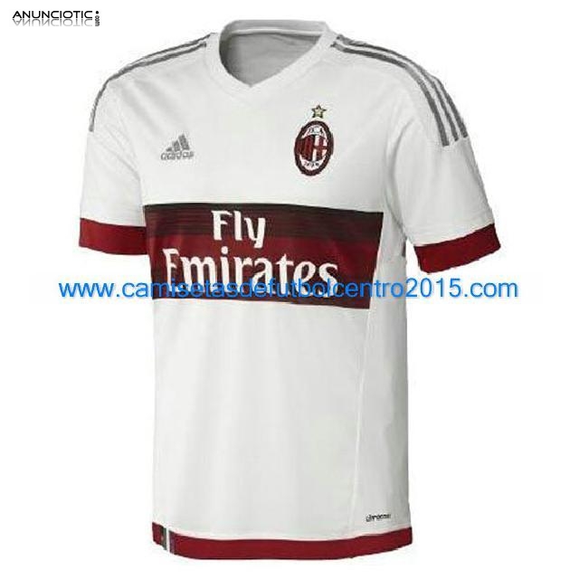 nuevo Camiseta AC Milan 2015 2016 Segunda