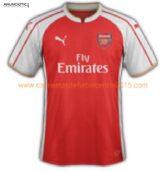 Camisetas del Arsenal baratas Primera 2015 2016