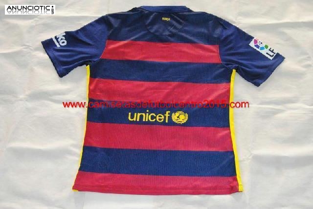 nuevo Camisetas del Barcelona baratas Primera 2015-2016