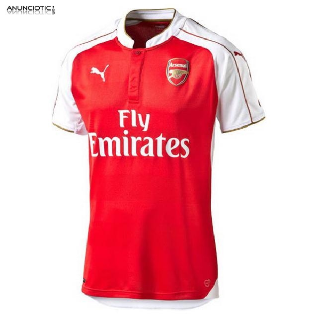 nuevo Camiseta del Arsenal Primera 2015 baratas