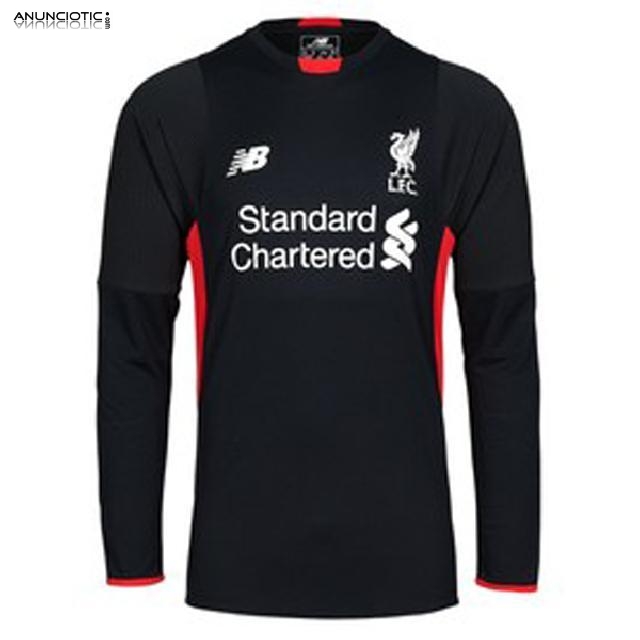 Camisetas Liverpool baratas Tercera 2015-2016