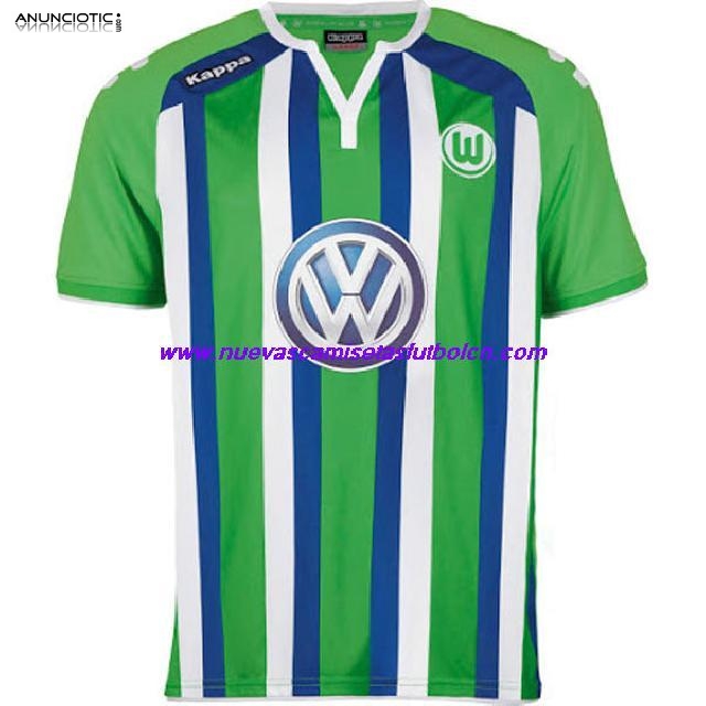 Camiseta del Wolfsburg 2015 2016 Segunda