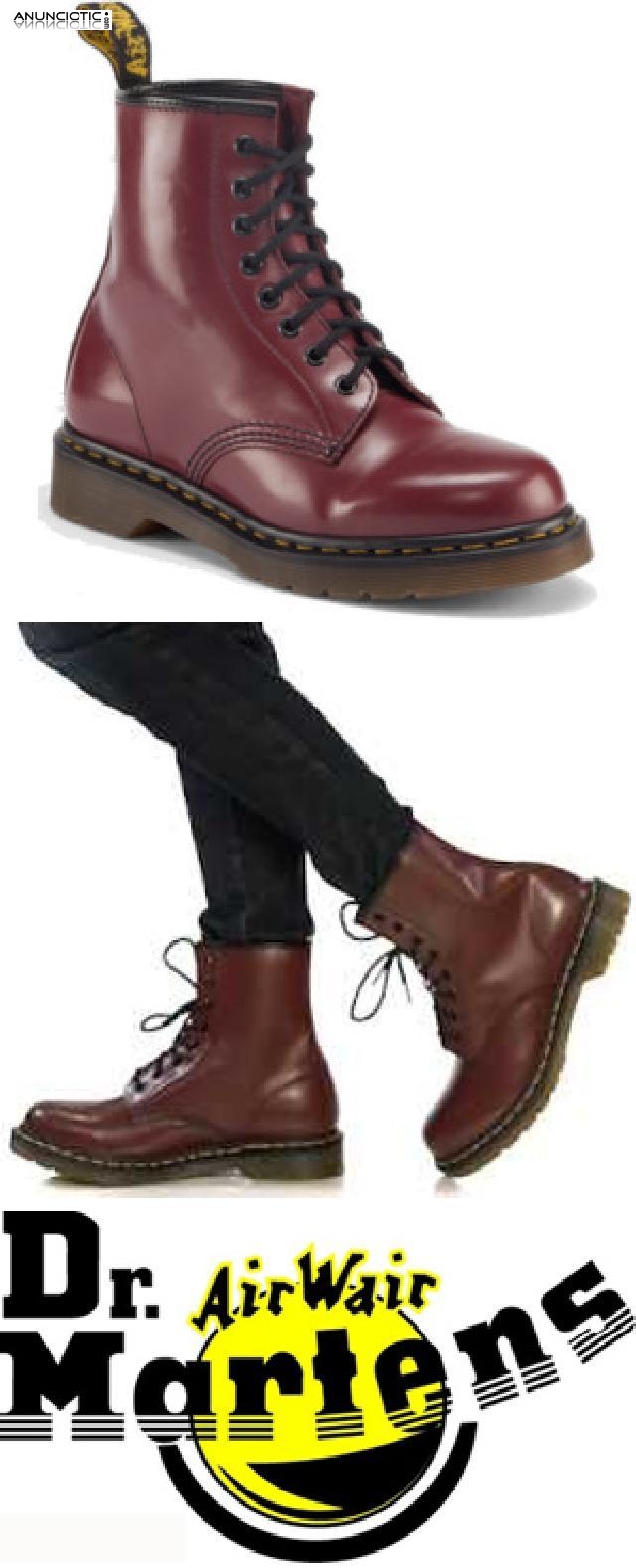 artículo nuevo. Botas Dr. Martens con puntera hierro. Muchas tallas