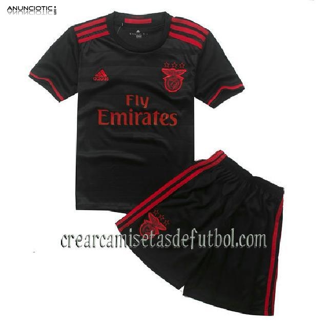 camisetas sl benfica para ninos