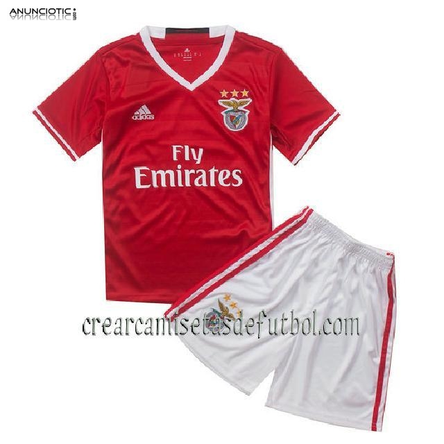 camisetas sl benfica para ninos