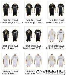 Nuevas Camisetas de futbol Real Madrid Temporada 2011/2012