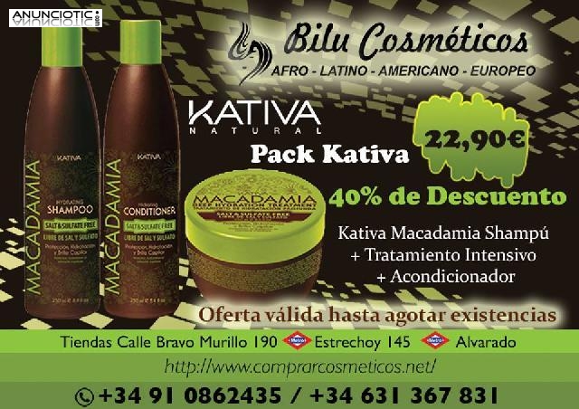 Promo Kativa Macadamia Por Sólo 22,90