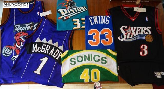 Camisetas NBA replicas tienda online