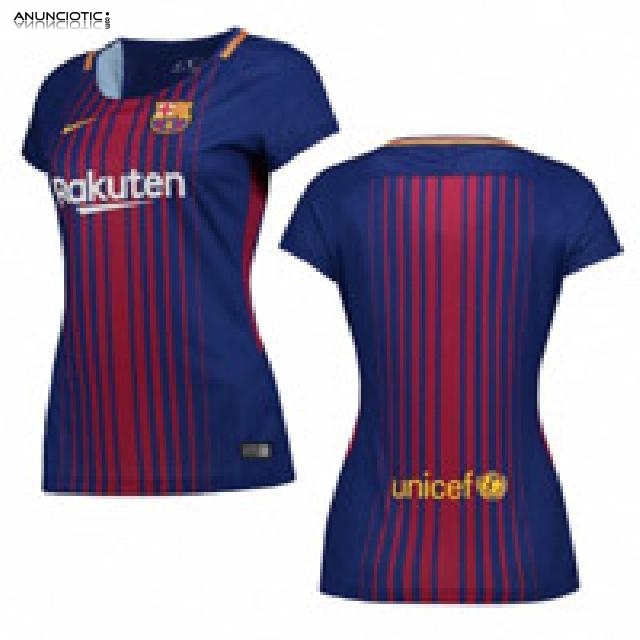 Camiseta Barcelona Primera 2017 2018 Mujer