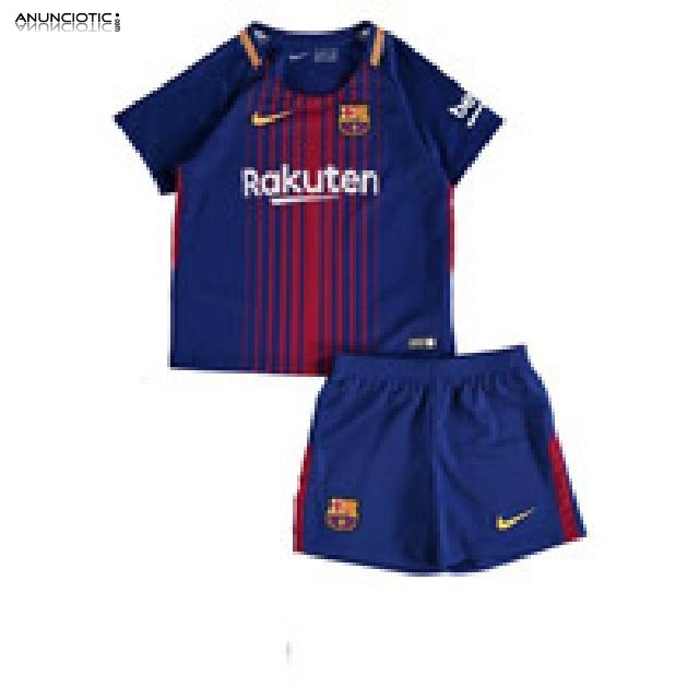 Camiseta Barcelona Primera 2017 2018 Nino