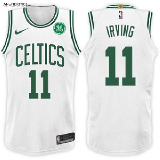Nike Camiseta Celtics Irving 2017-18 Blanco