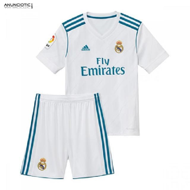 Camiseta Real Madrid Primera 2017 2018 Nino