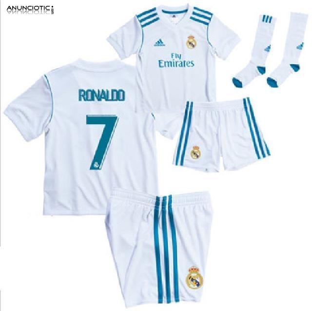 Camiseta Real Madrid Primera 2017 2018 Nino