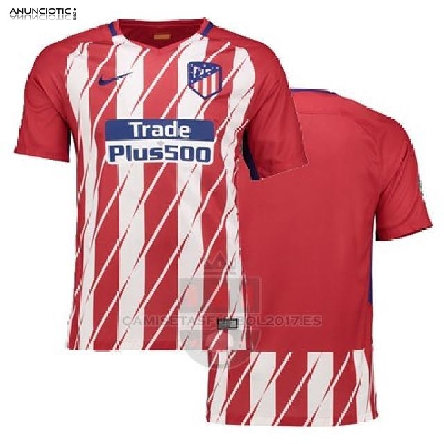 Camiseta Atletico Madrid Primera 2017 2018