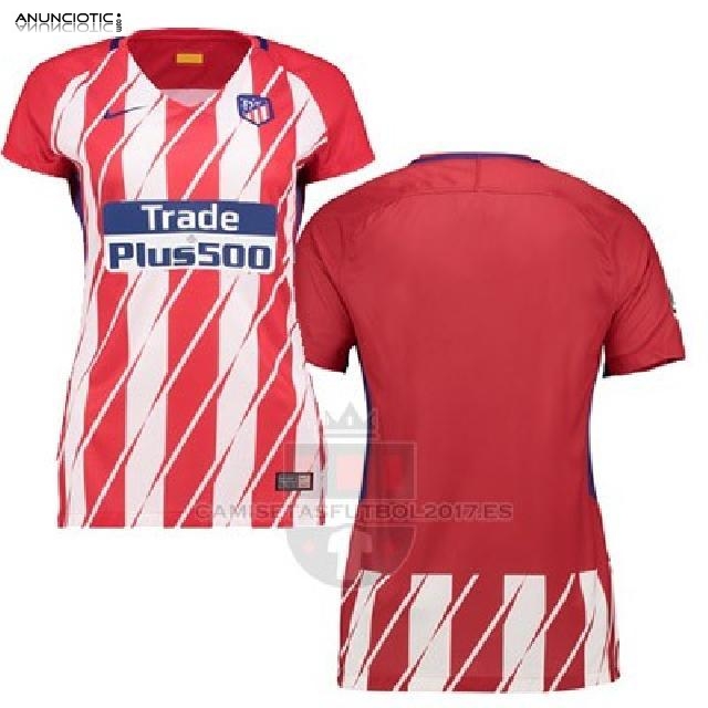 Camiseta Atletico Madrid Primera 2017 2018