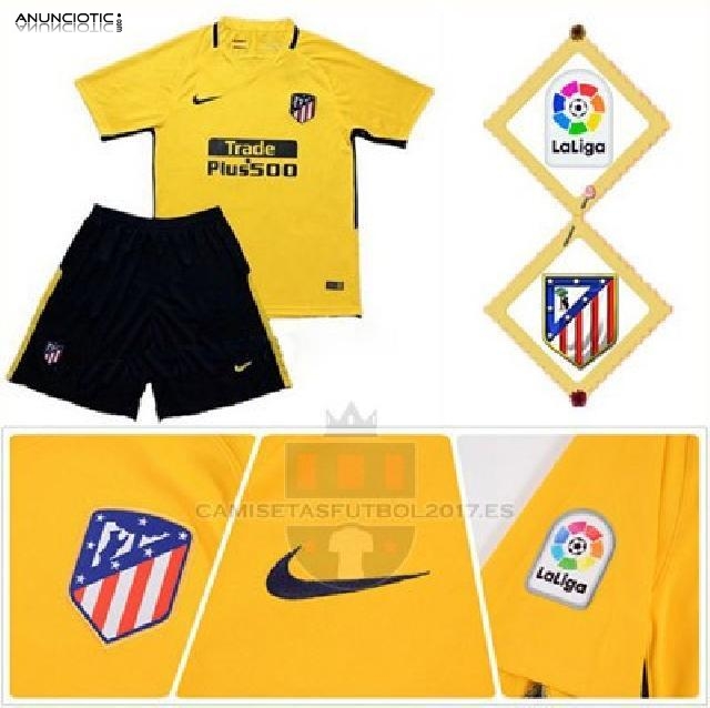 Camiseta Atletico Madrid Segunda 2017 2018