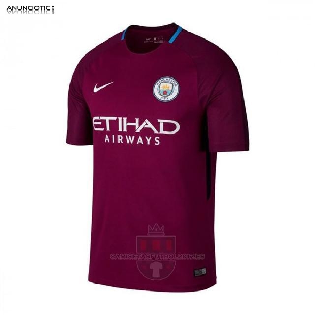 Camiseta Manchester City Segunda 2017 2018