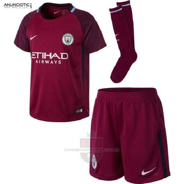 Camiseta Manchester City Segunda 2017 2018