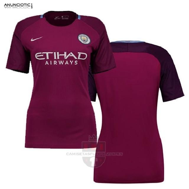 Camiseta Manchester City Segunda 2017 2018