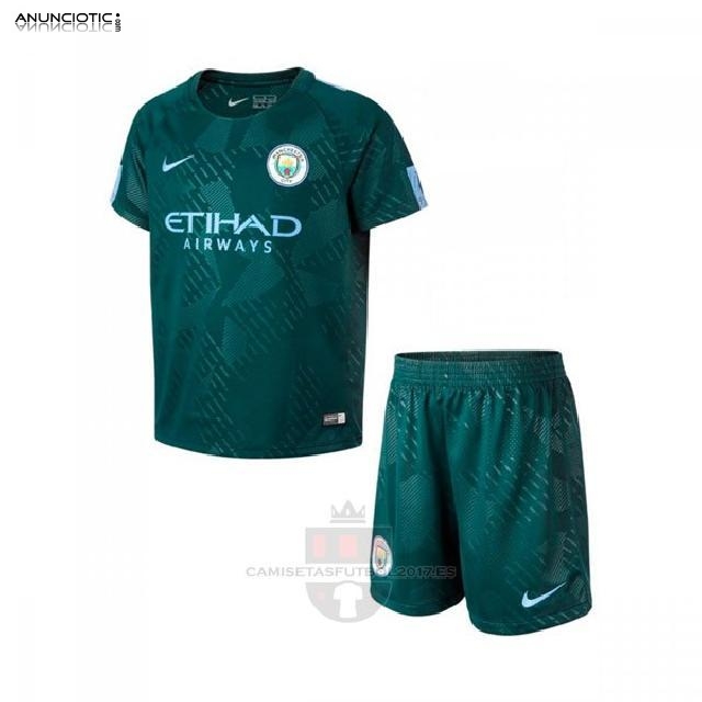 Camiseta Manchester City Tercera 2017 2018