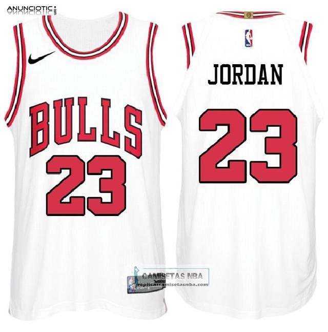 Camiseta Autentico Bulls Jordan 2017 18