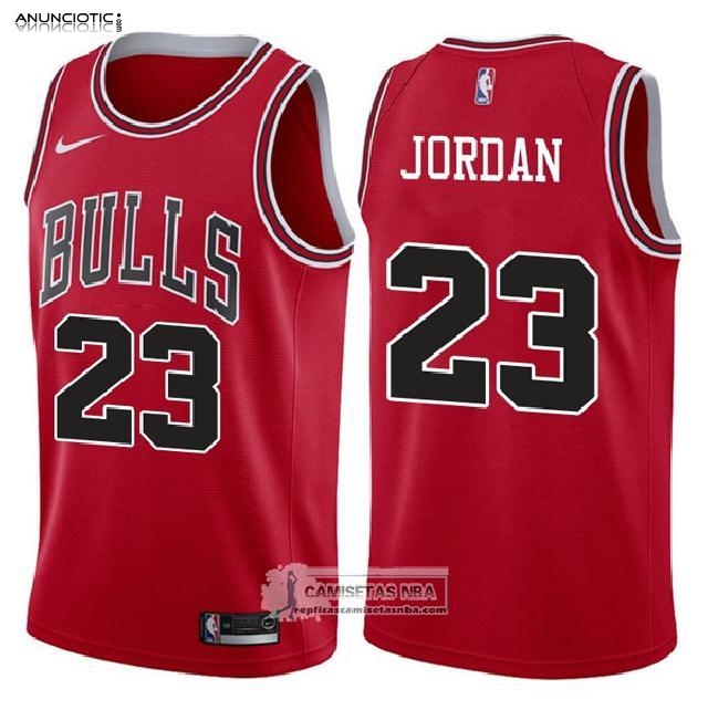 Camiseta Autentico Bulls Jordan 2017 18