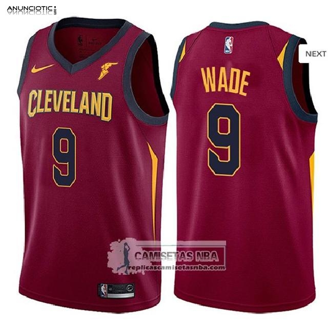 Camiseta Cavaliers Dwyane Wade 2017 18