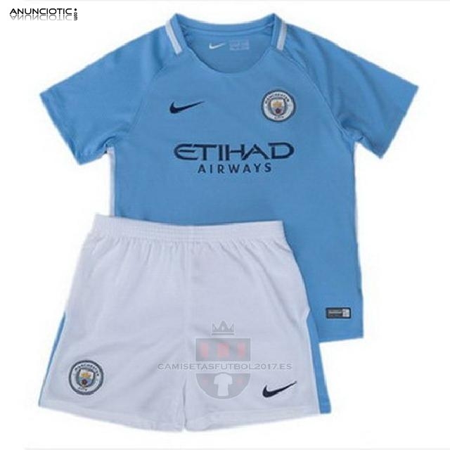 Camiseta Manchester City Primera 2017 2018