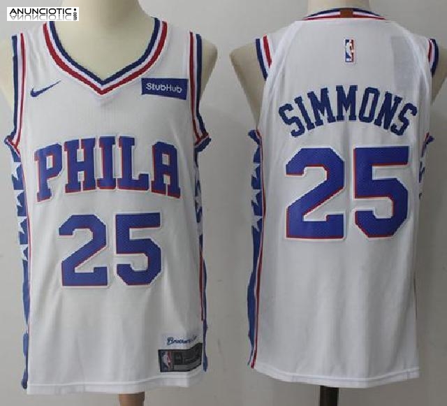 Camiseta 76ers Ben Simmons Association 2017-18