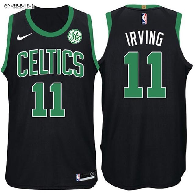 Camiseta Celtics Kyrie Irving 2017-18