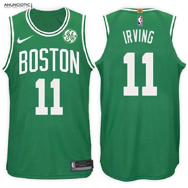 Camiseta Celtics Kyrie Irving 2017-18