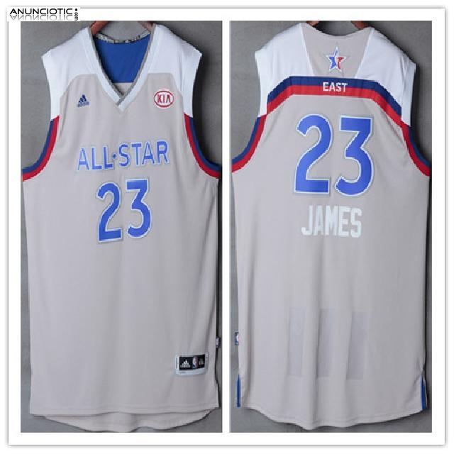 Camiseta All Star 2017 Cavaliers James Gris