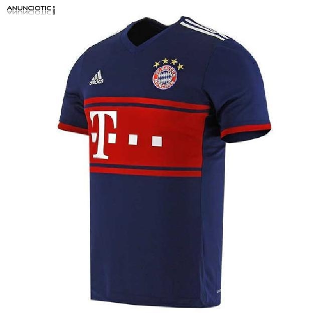 Camiseta Bayern Munich Segunda Personalizada 17-18