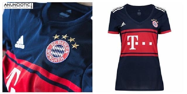 Camiseta Bayern Munich Segunda Personalizada 17-18