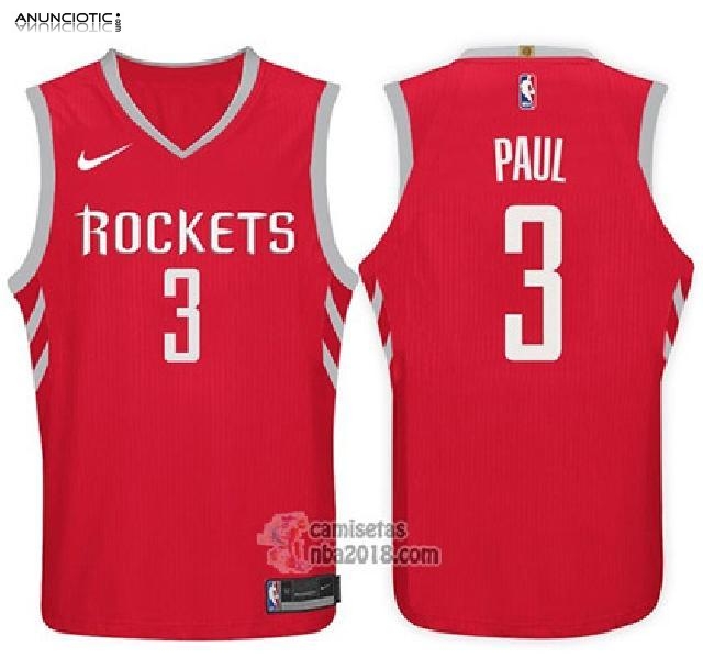 Camisetas nba Houston Rockets baratas