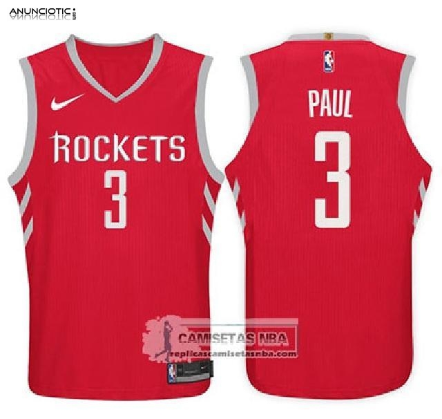 Camiseta Rockets Chris Paul 2017-18