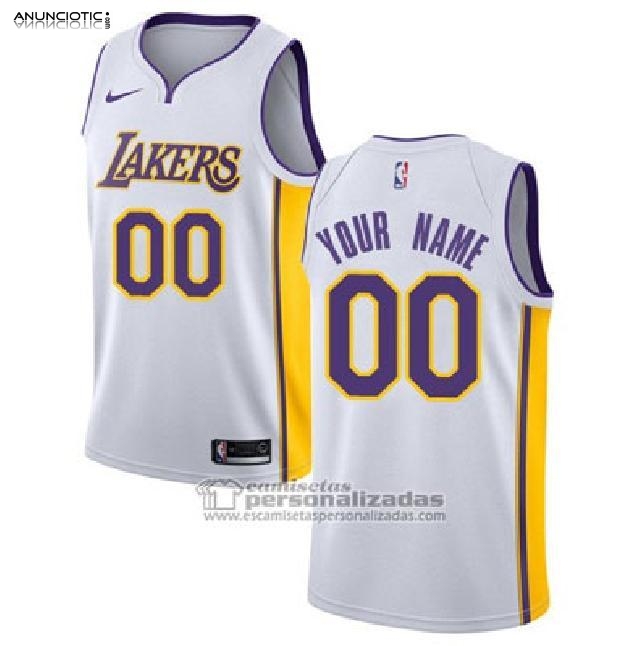 Camisetas NBA Los Angeles Lakers Personalizada 17-18