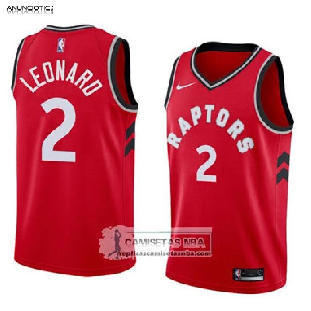 Camiseta Raptors Leonard 2017-18