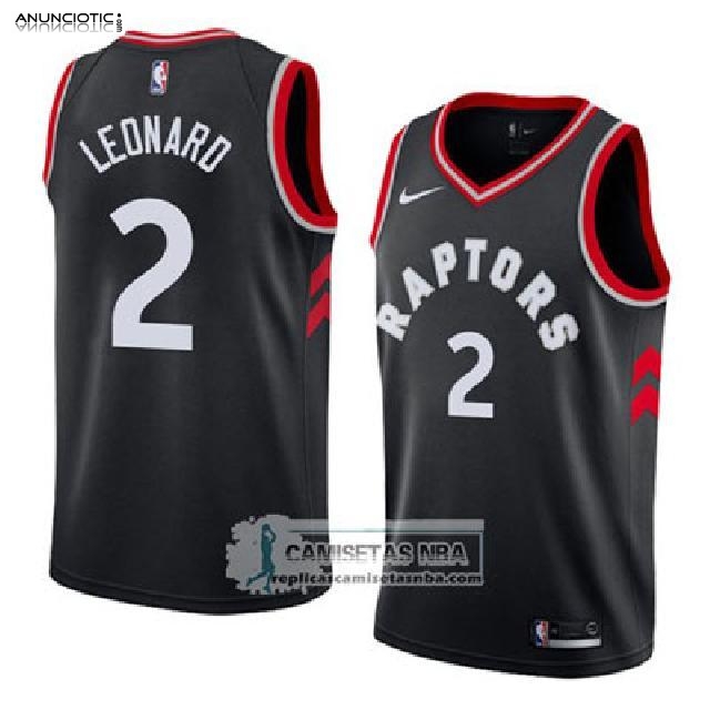 Camiseta Raptors Leonard 2017-18