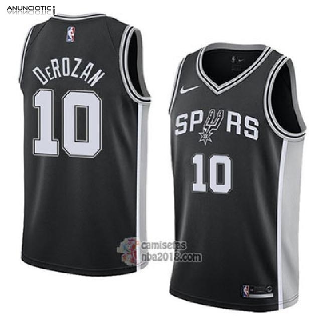 Camiseta San Antonio Spurs DeMar DeRozan Statehombret 2017-18