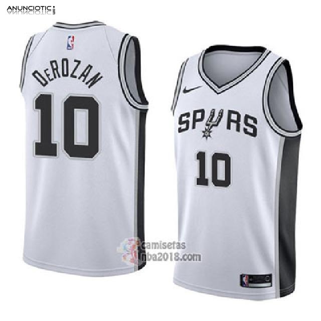 Camiseta San Antonio Spurs DeMar DeRozan Statehombret 2017-18