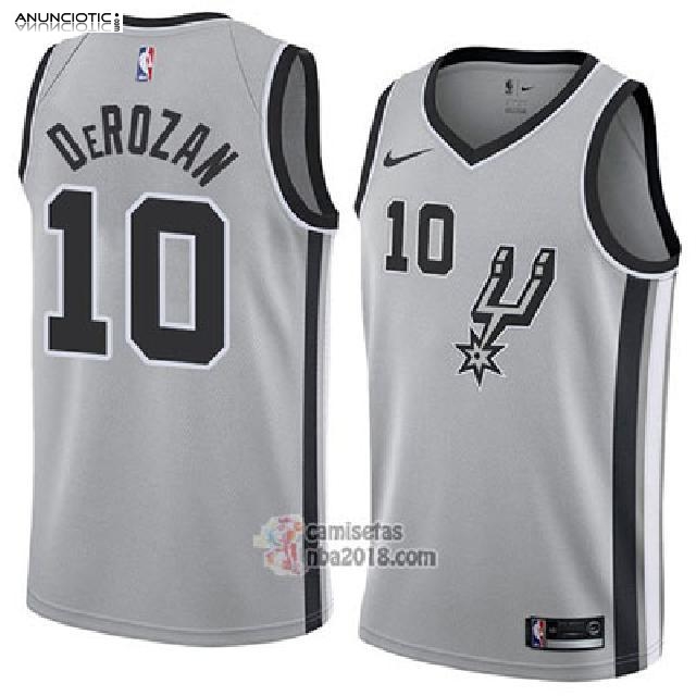 Camiseta San Antonio Spurs DeMar DeRozan Statehombret 2017-18